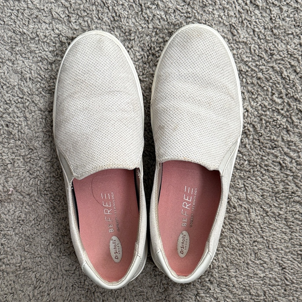 Dr. Scholl's Cream Slip-On Sneakers